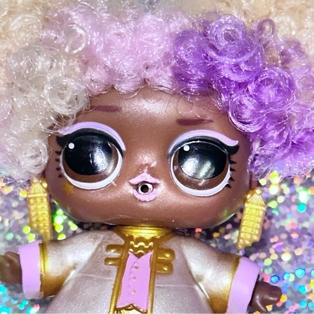 L.O.L. SURPRISE! Hairvibes Series Supa Star Doll/Wigs/Bow/Bottle/Outfit/Comb